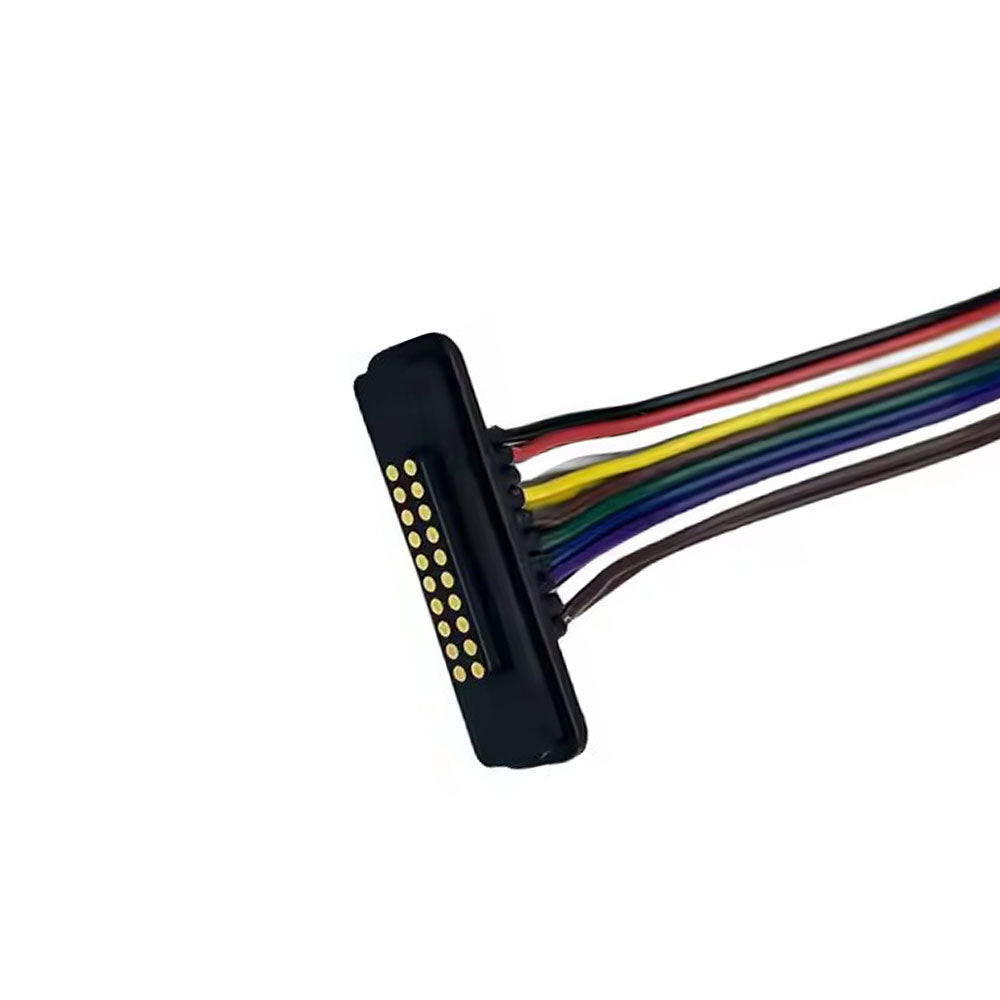 Magnetic Suction Head to JST JAE Molex Connectors Customizable Wire Harness