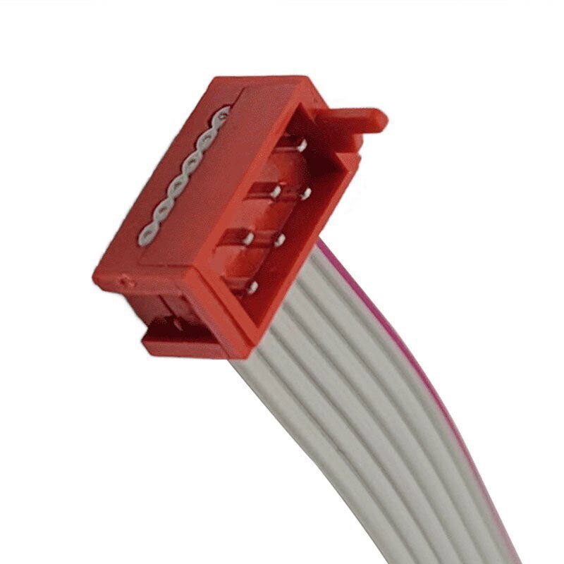 MicroMatch Red IDC Cable 1.27MM Automotive Electronics Wire Harness