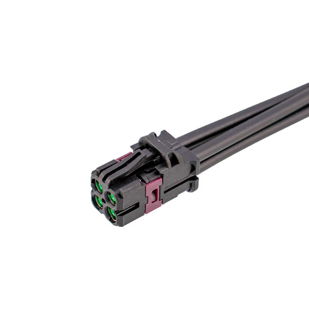 Mini-Fakra 4-in-1 Harness Connector Cable Assembly Automotive RF Coaxial Wire
