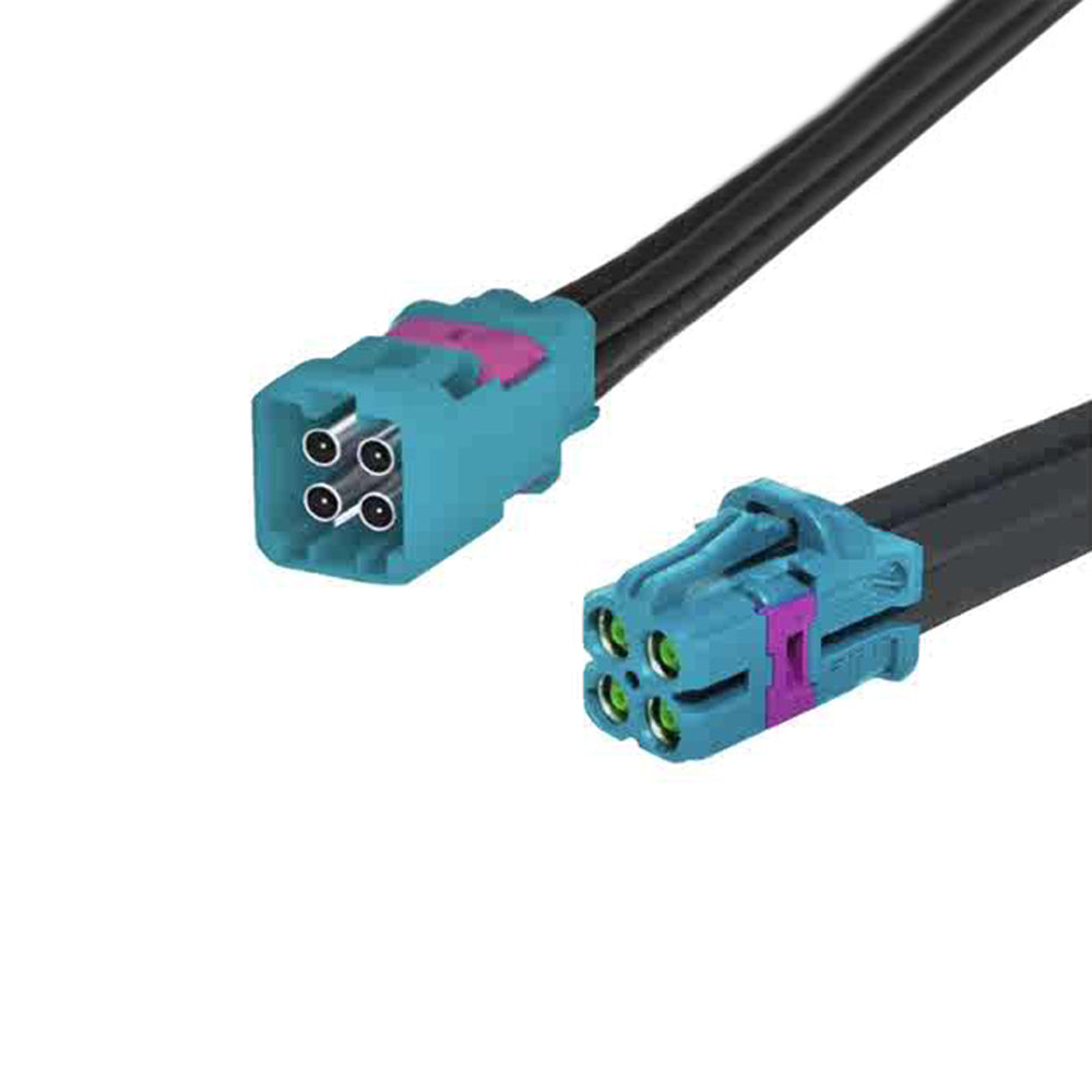 Mini Fakra 4in1 Mate-Ax Male Z Buckle Wire Harness Te 2-2362803-9 RF Cable