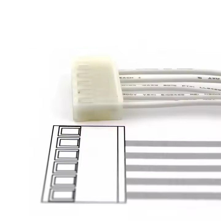 Molex 0950-1061 Female Connector 3.96mm Pitch Wire-to-Board Wire Harness