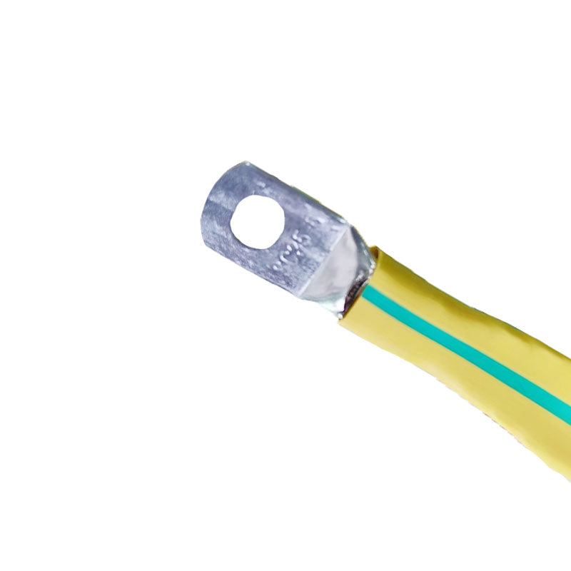 New energy vehicle charging pile grounding wire copper braided wire with terminal soft copper connection charging cabinet ground