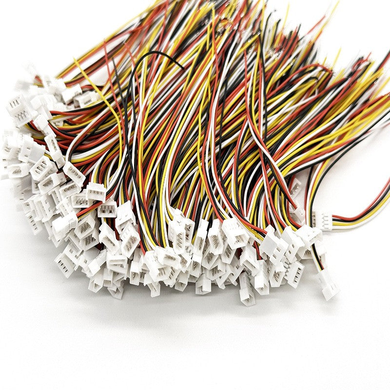 Кабель Molex 510470400 510210400 PicoBlade с шагом контактов 1,25 мм, обжимной корпус, однорядный, с фрикционным замком, 3239, 30AWG, силиконовый, для аккумулятора.