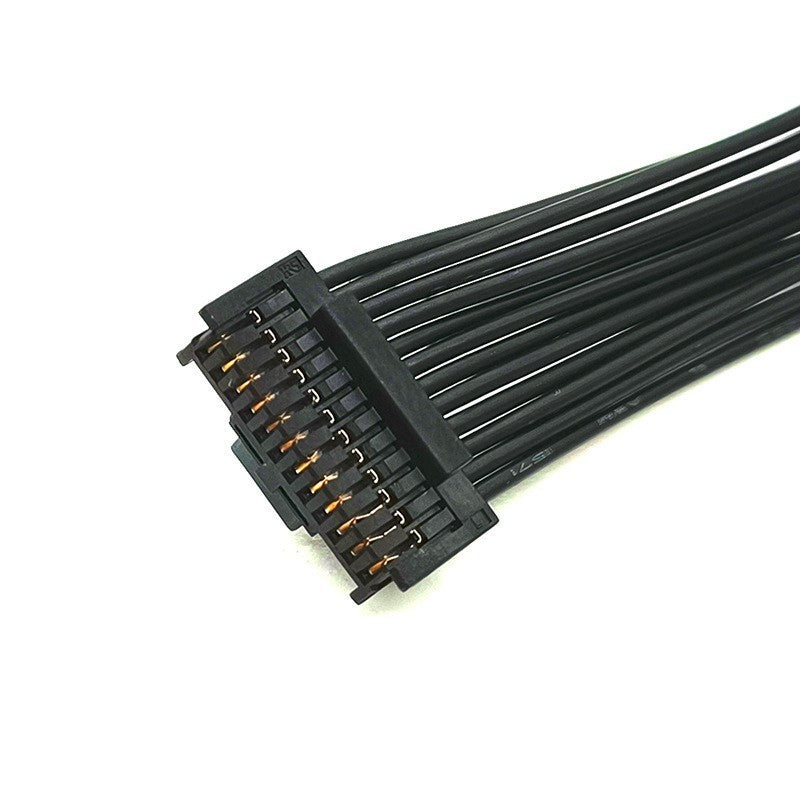 HRS DF50-20DP-1H, шаг резьбы 1,0 мм, прочная конструкция, надежный замок с четким тактильным щелчком, жгут проводов для камеры.