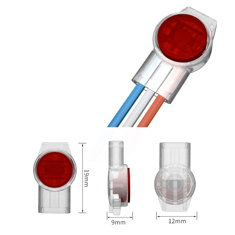 High Performance K3 Connector Double Blade Three Wire Compound Connection Terminal Gel Filled Terminal Telecommunications Specific Wire