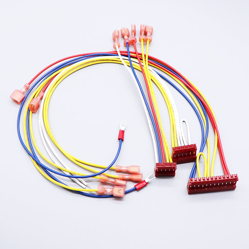 TE MTA156 3-643818-2 2P 3.96mm Pitch IDC Connector Cable Receptacle Female Wire Harness