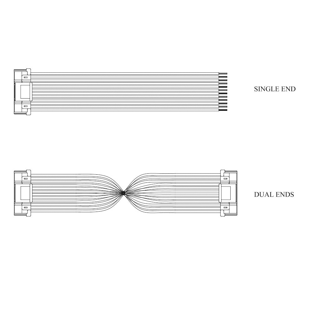 PNDP-32V-Z Connector Cable JST 2.0mm Double Row 32P Terminal Wire