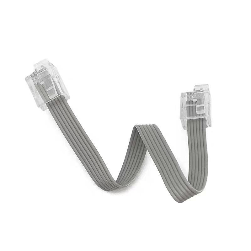 RJ25 Plug Flat Cable, support 0.15m, 0.25m, 0.35m, 0.5m, 0.7m, 1.0m and 1.5m