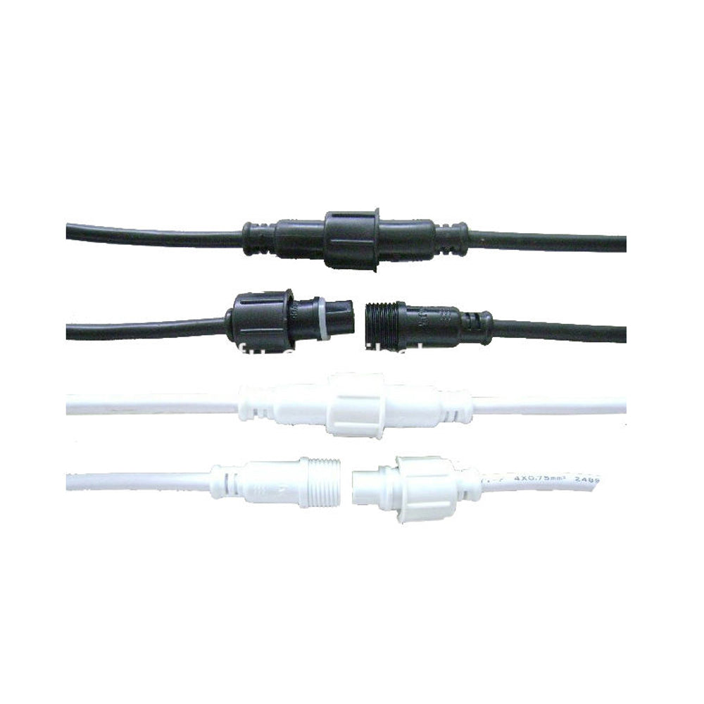 6AWG Parallel Cable Waterproof 2Pin Male Plug Connector for LED Strip Custom Wire Harness