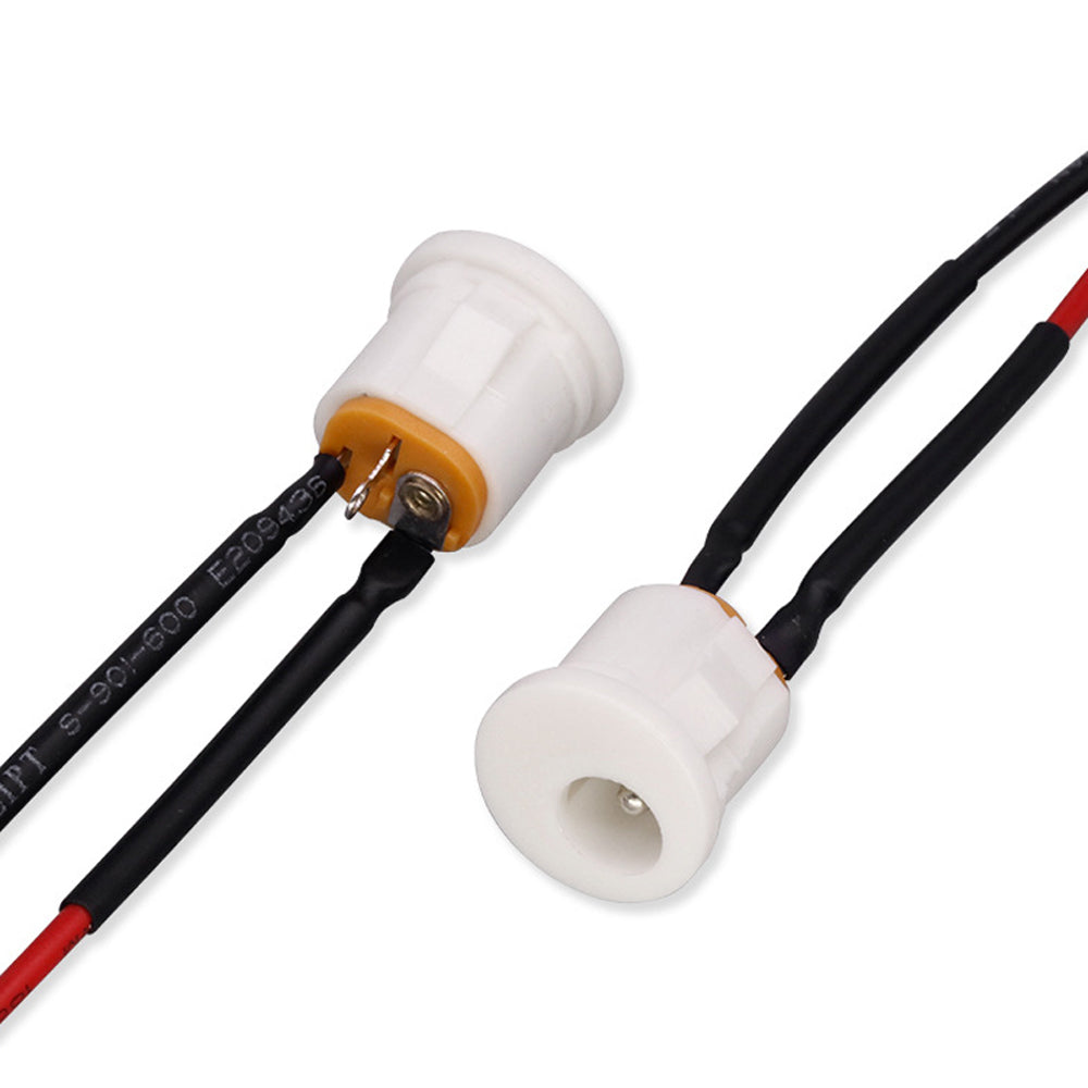 SM2.54-2P Terminal Wire Card Type DC022 5521 5525 Female Connector Red and Black Wiring Harness