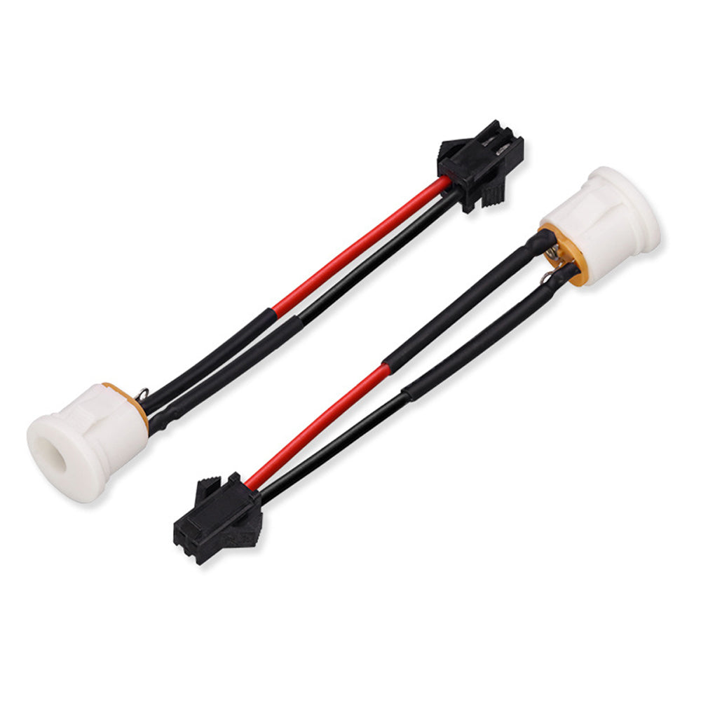 SM2.54-2P Terminal Wire Card Type DC022 5521 5525 Female Connector Red and Black Wiring Harness