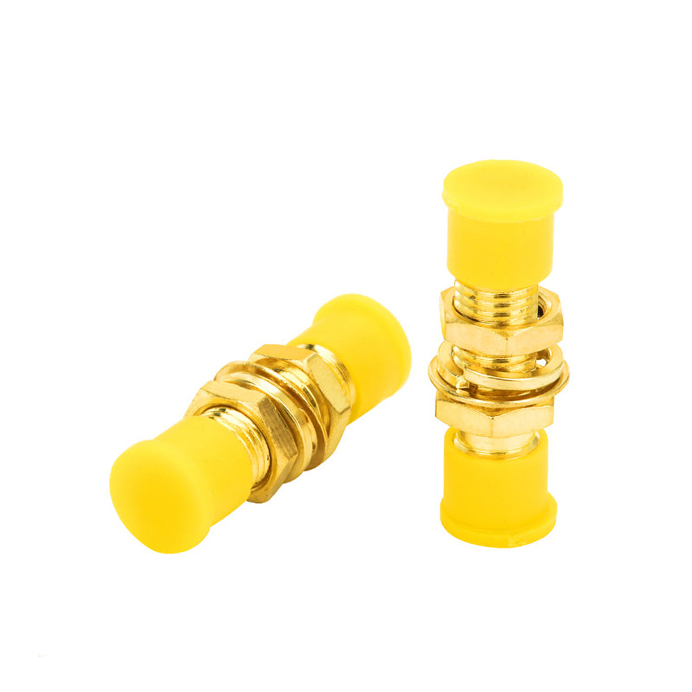 SMA-KKY Straight Through Dual Female Adapter Fixed Nut Panel Mount SMA Coaxial Connector