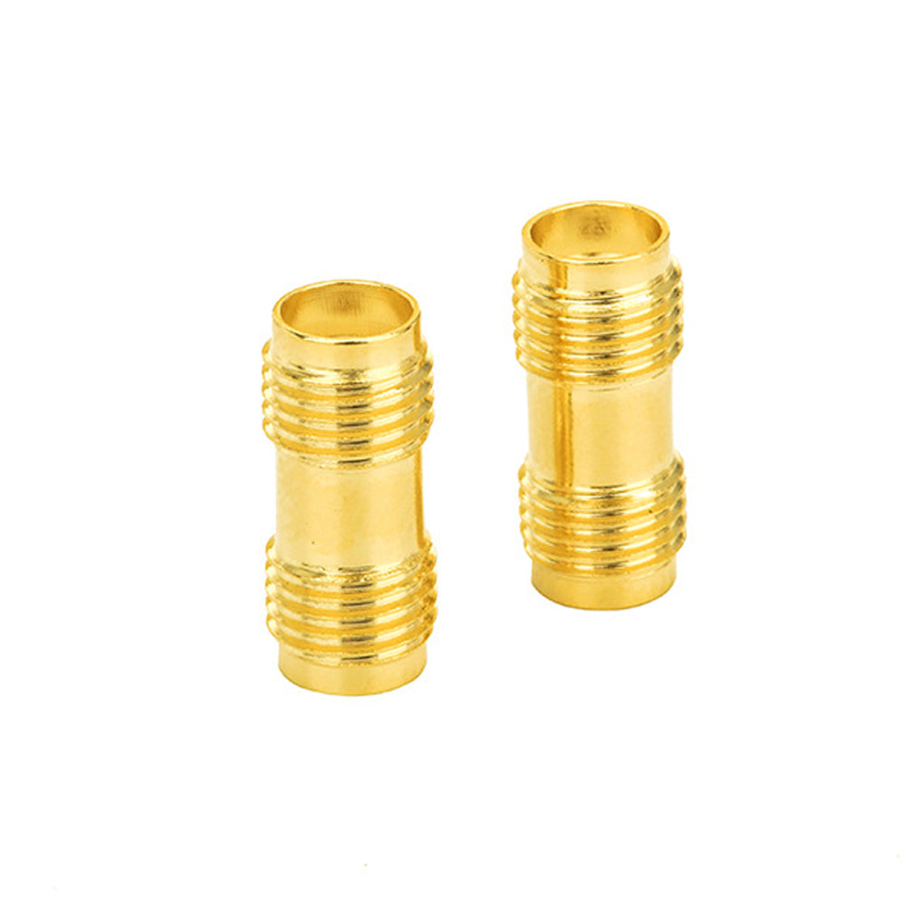 SMA-KK Dual Female RF Coaxial Barrel Jack to Jack Coupling Adapter