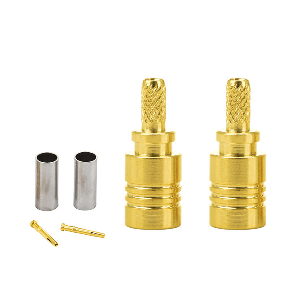 SMB-K1.5 Open Type SMB Female Connector High Frequency Crimp Terminal for RG316 Wire