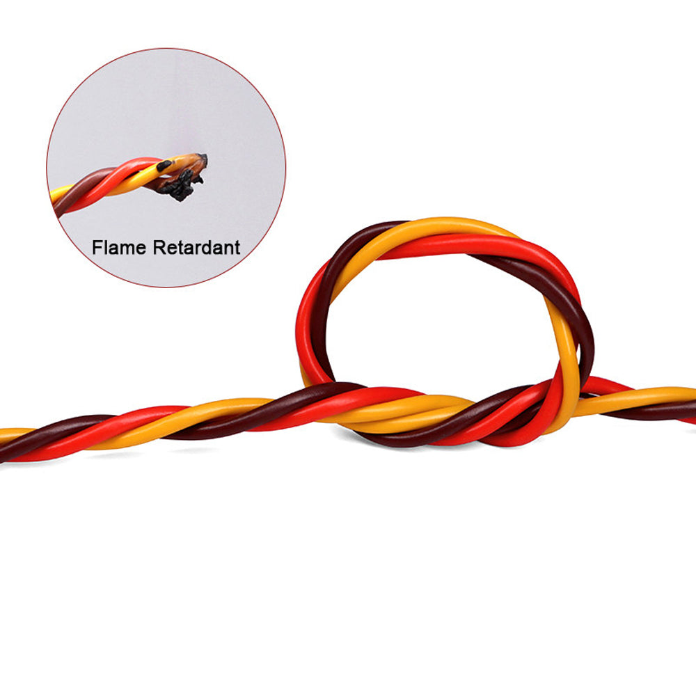 Servo Extension Cable Signal Control PVC Twisted Wire 30/60/90 Cores for Drone