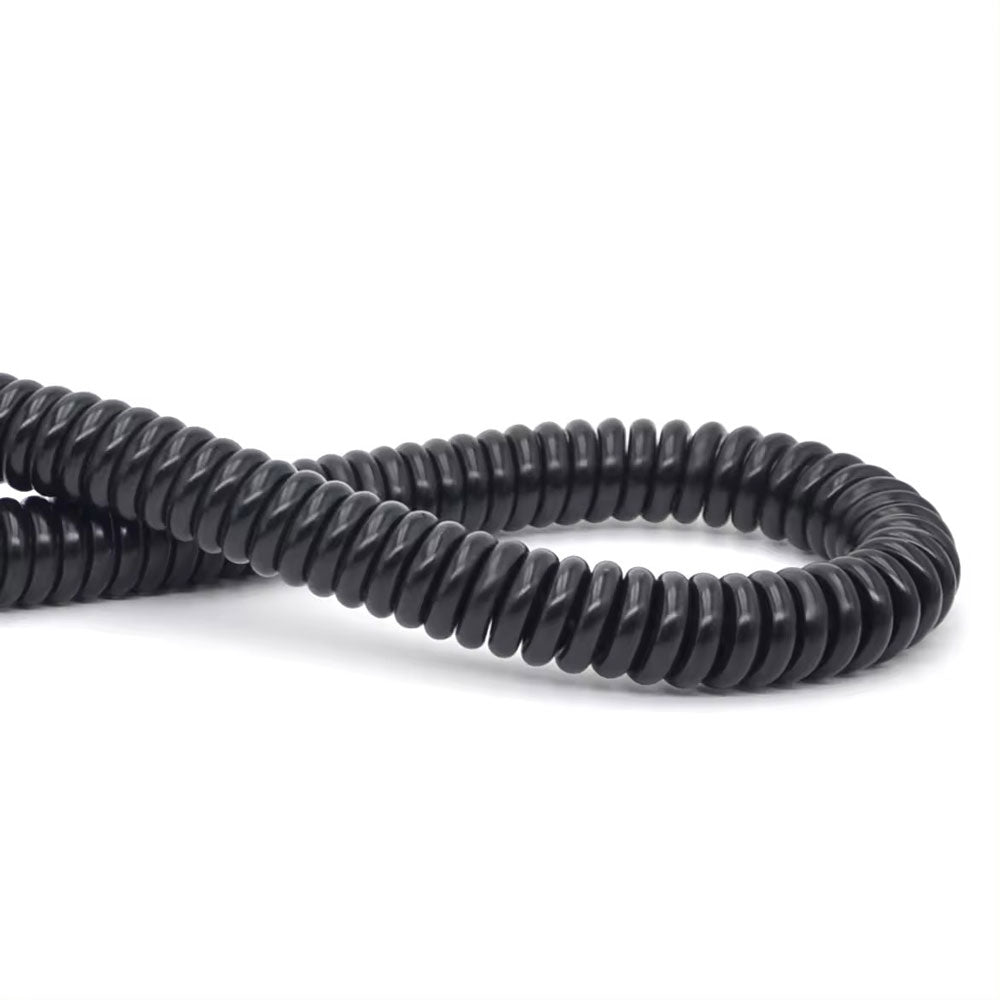 Spiral Cable 2-10 core PVC PU flexible stranded wire electric cable