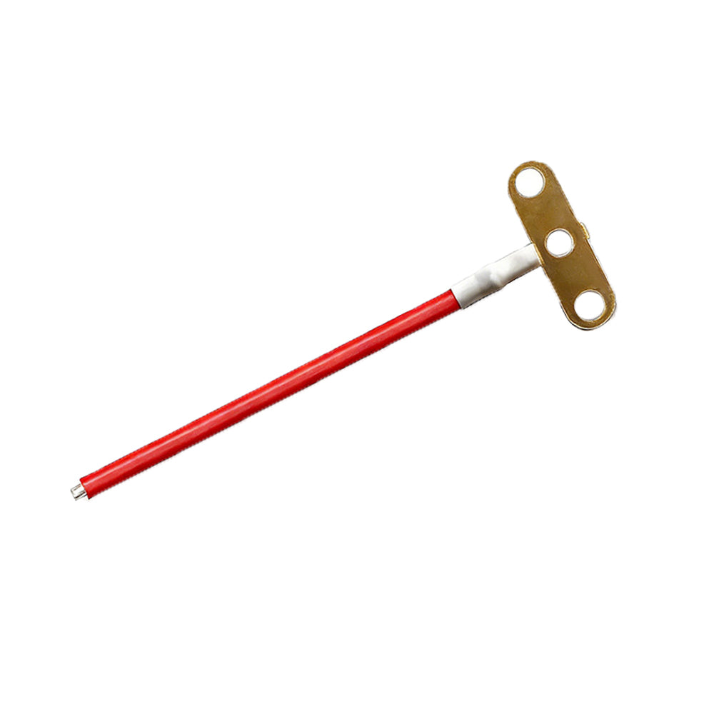 T5/T8 Lamp Holder Terminal Wire T Type Double Hole Brass Cable LED Connection Wiring Harness