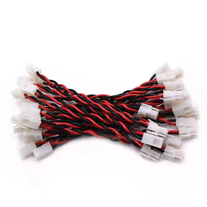 TE 1-480720-0 series terminal wire red and black stranded wire for electronic products