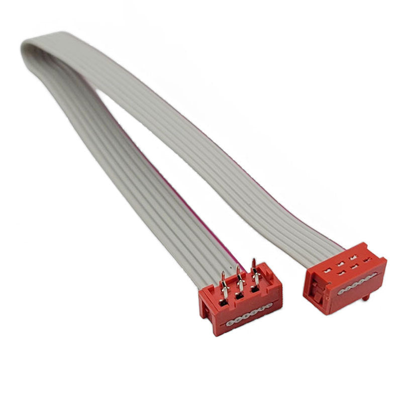 TE 215083-2 MICROMATCH Series Connector Red IDC Cable 4-12Pin Wire Harness