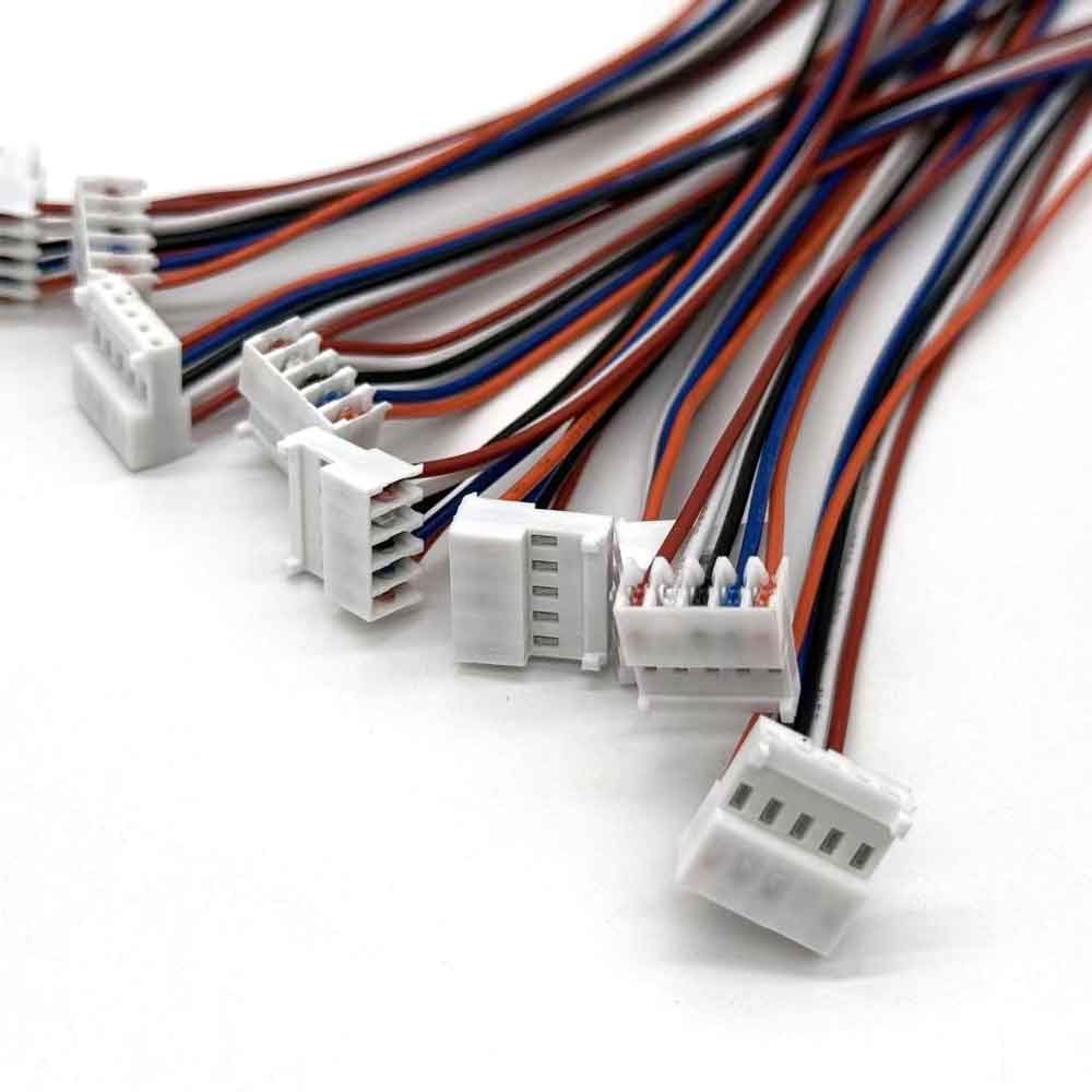 TE3-643814-5 Automotive Connection Cable 2.54mm IDC Wire Harness for Medical Equipment
