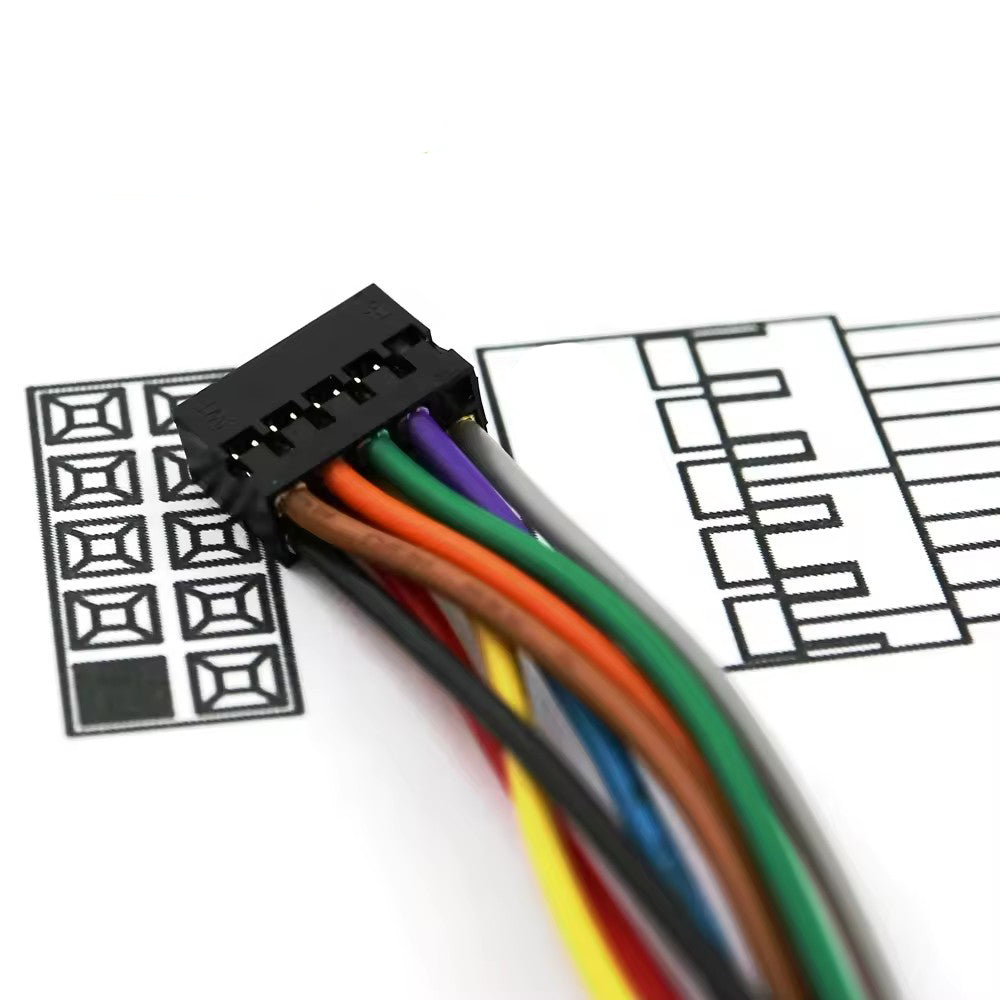 TE AMP-281839-5 double row 10pin 2.54mm Pitch Wire Harness Assembly