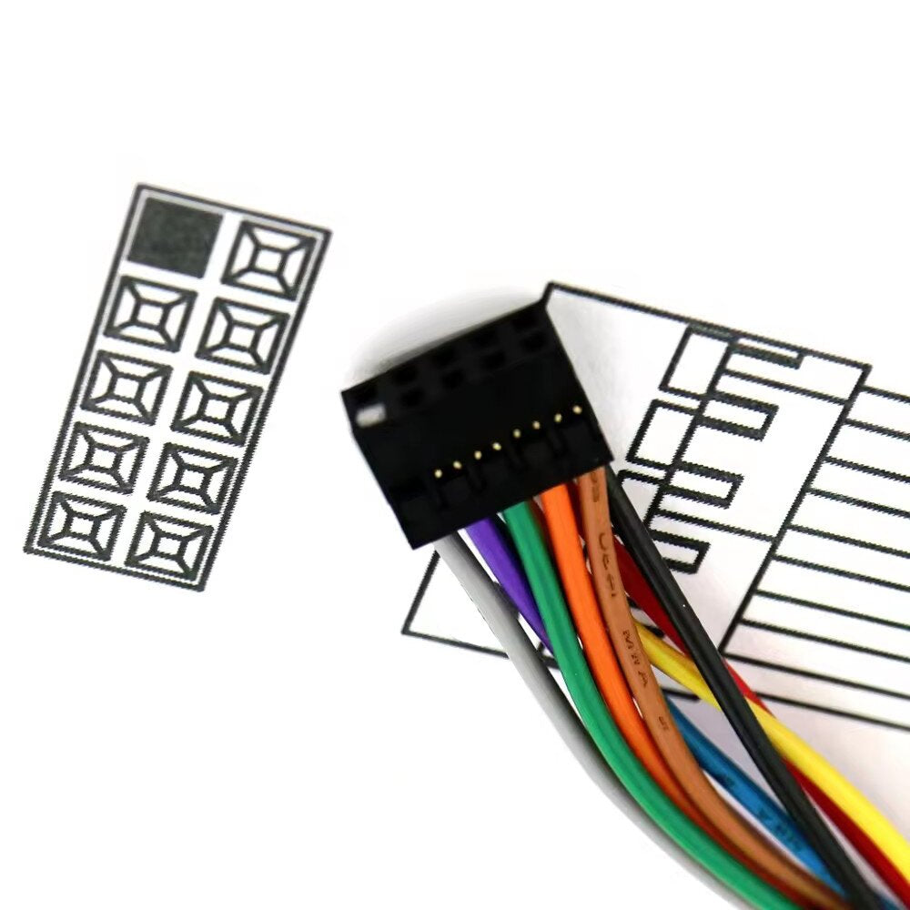 TE AMP-281839-5 double row 10pin 2.54mm Pitch Wire Harness Assembly