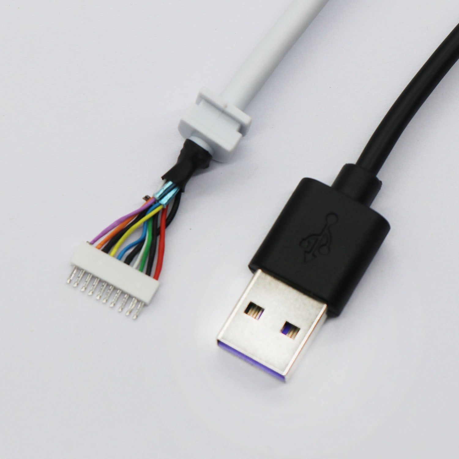 TYPE-C data cable terminal cable charger data cable internal connection cable interface 2-12P terminal wire harness