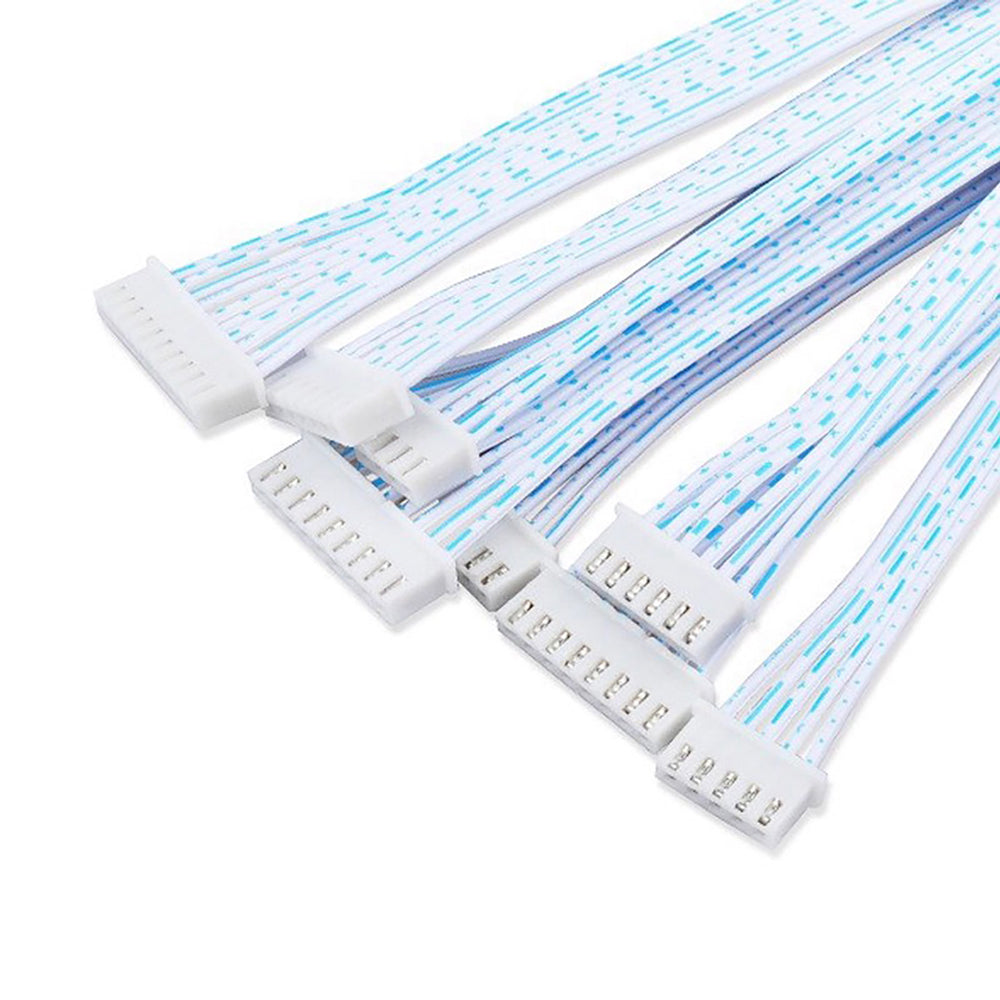 XH2.54/PH2.0 Terminal Wire Double Sided Strip Patch Cord Manufacturer Bule and White Parellel Cable