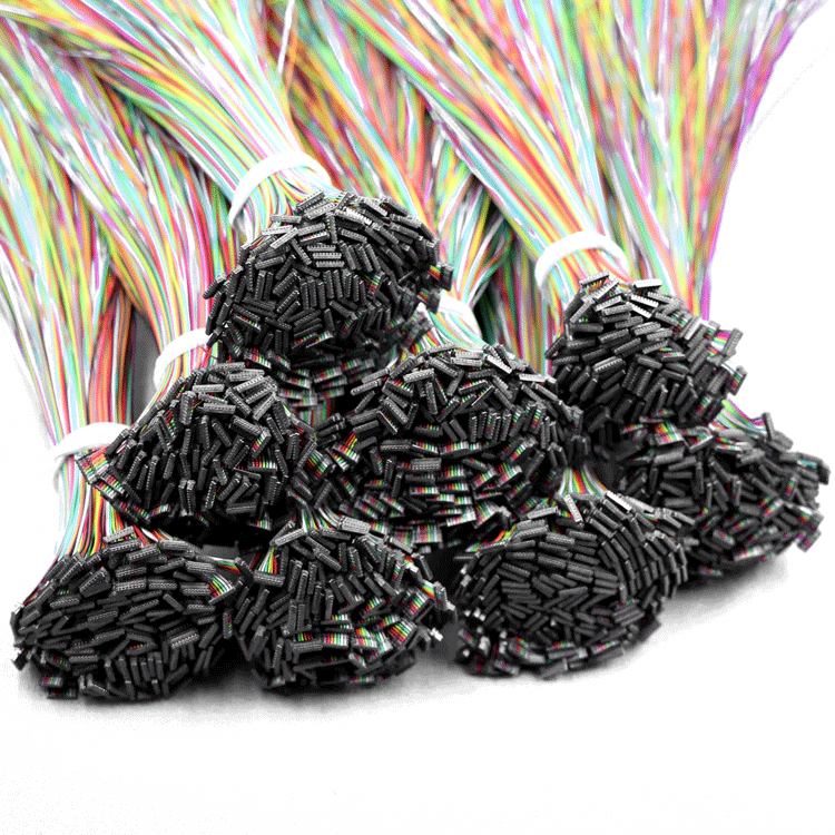 0.6 0.8 1.0 1.5 Pitch Gold Plated Puncture IDC Terminal Connecting Harness Wire Custom