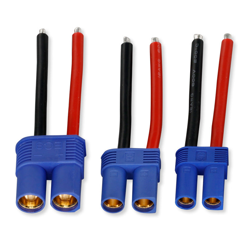 High Temperature Silicagel EC3 EC5 EC8 Electric Cable Power Battry Wire Male Female Connecting Wiring Harness