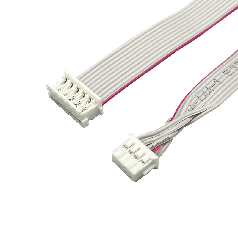 2.54 Pitch IDC Flat Ribbon Cable 1.27MM IDC Wiring Harness Customized