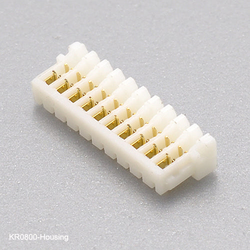 Single row SMT IDC wire to board connectors wire