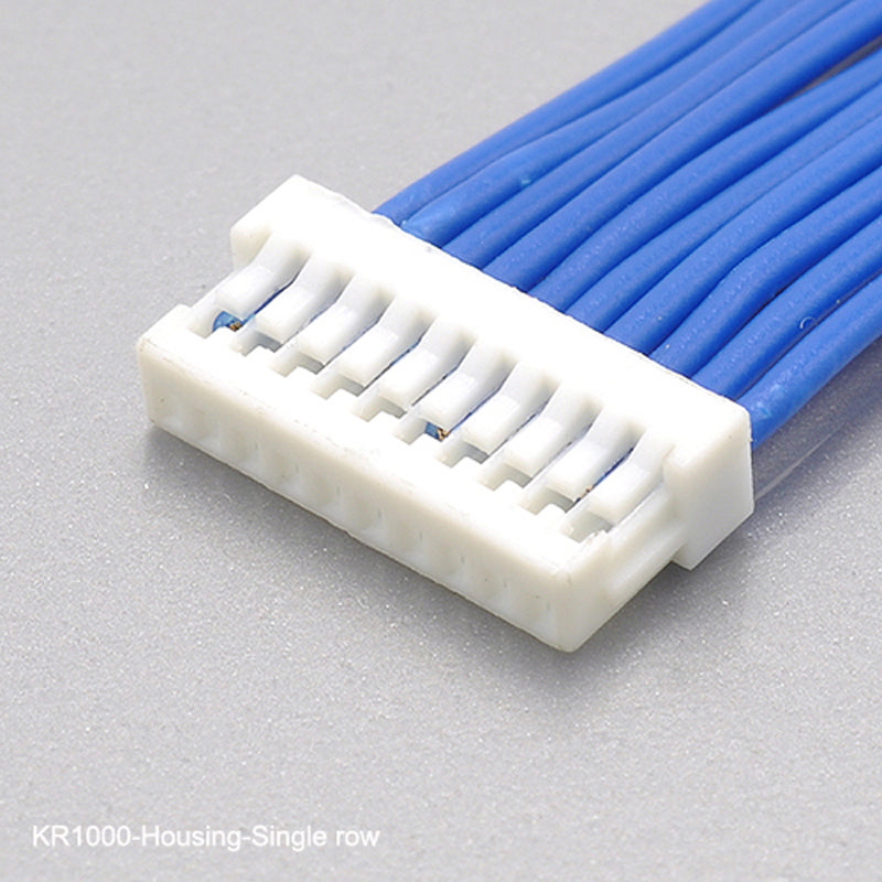 Single row SMT connectors wire