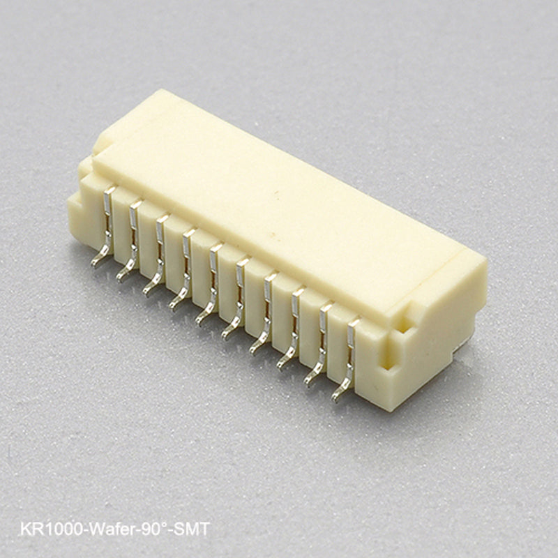 Single row SMT connectors wire