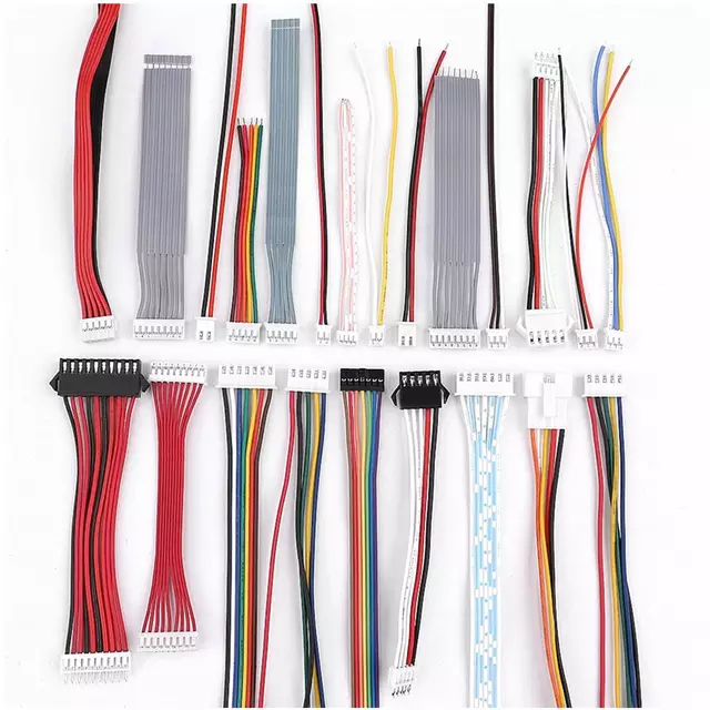 カスタム配線ハーネスアセンブリ MOLEX VH XH JST 電子コネクタ ワイヤーハーネス ケーブルピッチ 1.25mm 2.0mm 2.54mm