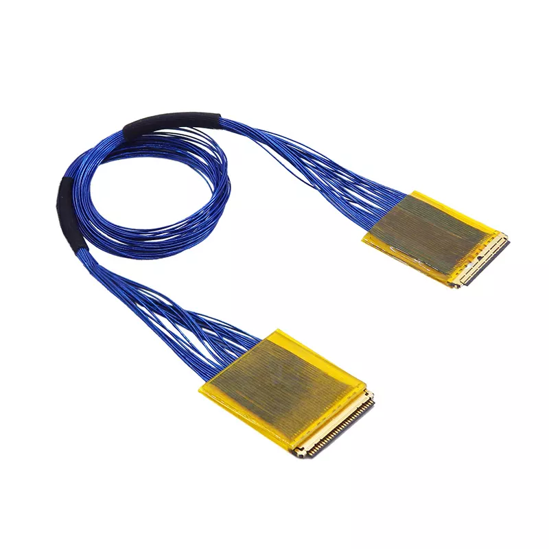 40Pin Lvds Cable 0.4 mm Pitch I-PEX 20679-040T-01 Micro Coaxial Cable Assembly