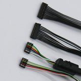 0.6mm puncture wire hanging neck headphone cable Bluetooth headset internal wiring 2-12P puncture terminal wire