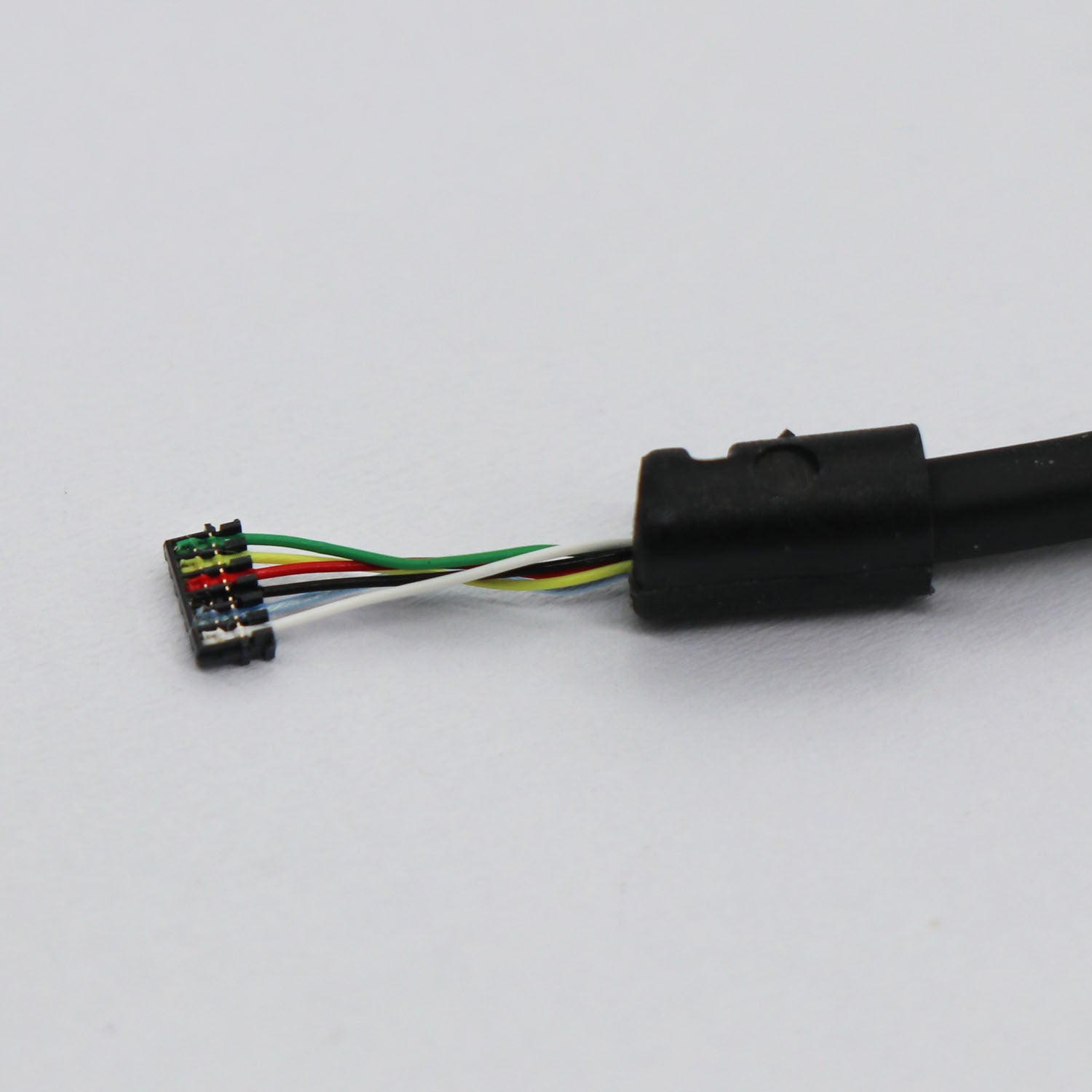 0.6mm puncture wire hanging neck headphone cable Bluetooth headset internal wiring 2-12P puncture terminal wire