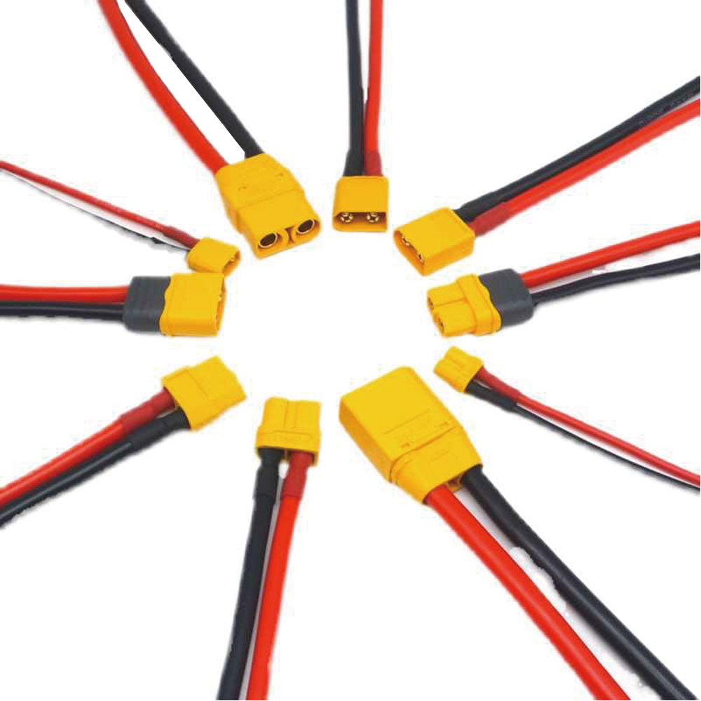 OEM ODM XT30ULW-F Plug Connector Wire Harness for Drone Lithium battery Cable