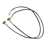 Electronic Wire Tef lon 30 AWG 05ZR-8M-P to 06SR-3S 1.5mm IDC Crimping Terminal Wire for Sensor