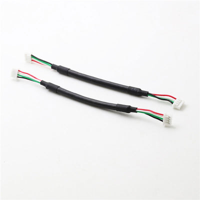 Специальный силовой кабель UL2464 24 AWG, многожильный, с клеммами, экранированный, с защитными муфтами для клемм. 