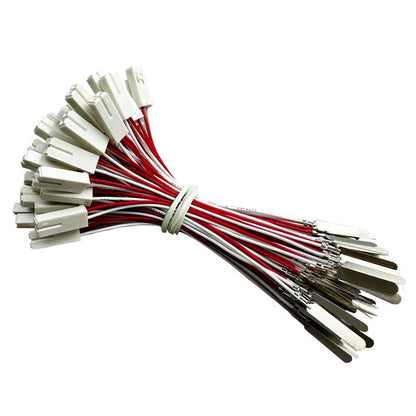 AMP Te 928205-2 Rectangular Connector Housing with Nickel 2 Positions Telfix Bu-Geh Cable Assembly