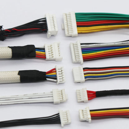 1.0mm pitch 2-12p terminal wire single and double head electronic equipment lamp wire toy wire
