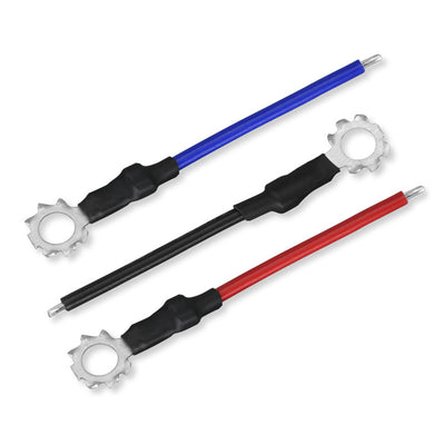 1007-20AWG Electrical Cable 4.3mm  5.3mm 6.3mm External Tooth Plum Blossom Ring Terminal Wire