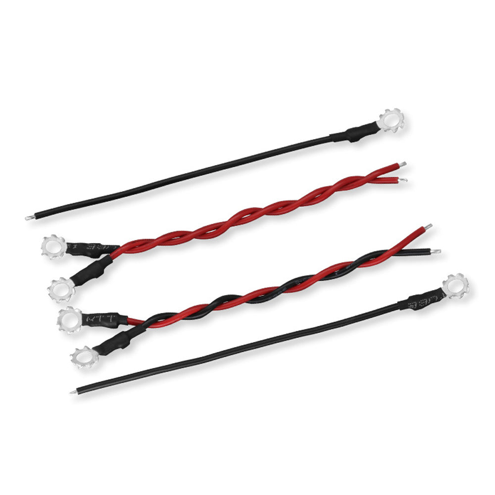 1007-20AWG Electrical Cable 4.3mm  5.3mm 6.3mm External Tooth Plum Blossom Ring Terminal Wire