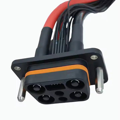 100A120A150A160A Motorcycle Electric Vehicle Fast Charging Plug Connector 4+8 Energy Storage Adapter
