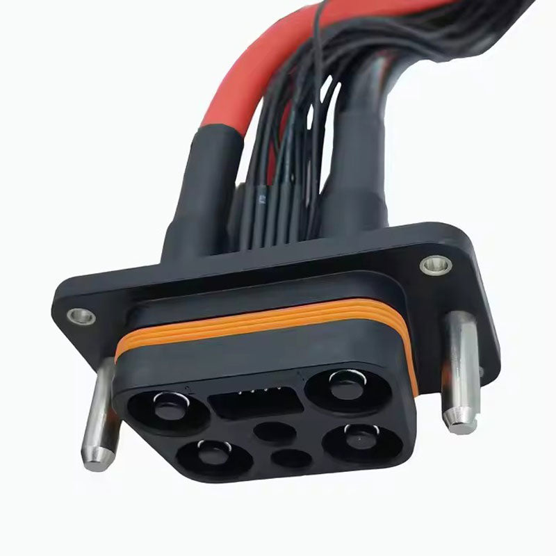 100A120A150A160A Motorcycle Electric Vehicle Fast Charging Plug Connector 4+8 Energy Storage Adapter