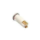 12.5mm plastic pin indicator light high brightness arc head electroplating edge equipment signal light