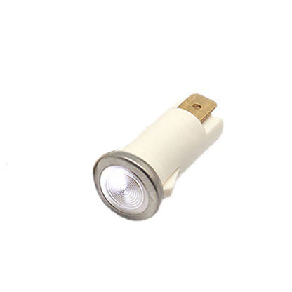12.5mm plastic pin indicator light high brightness arc head electroplating edge equipment signal light