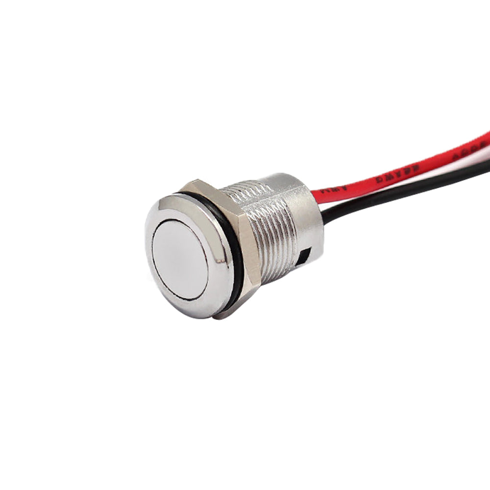 12mm Threaded/Card-In Power Switch with Pre-Wired Harness